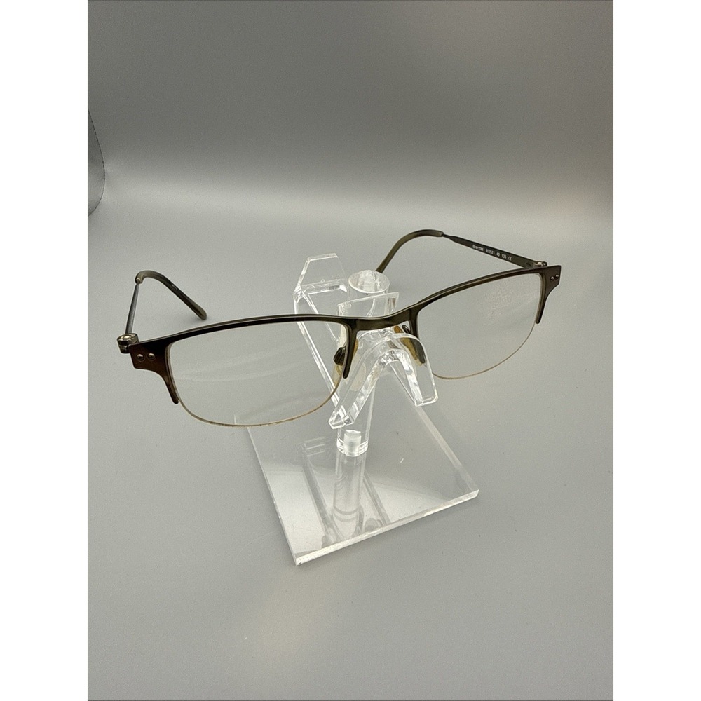 BRENDEL AUTHENTIC VINTAGE EYEGLASSES 902521 GERMANY TITANIUM SEMI RIMLESS FRAMES